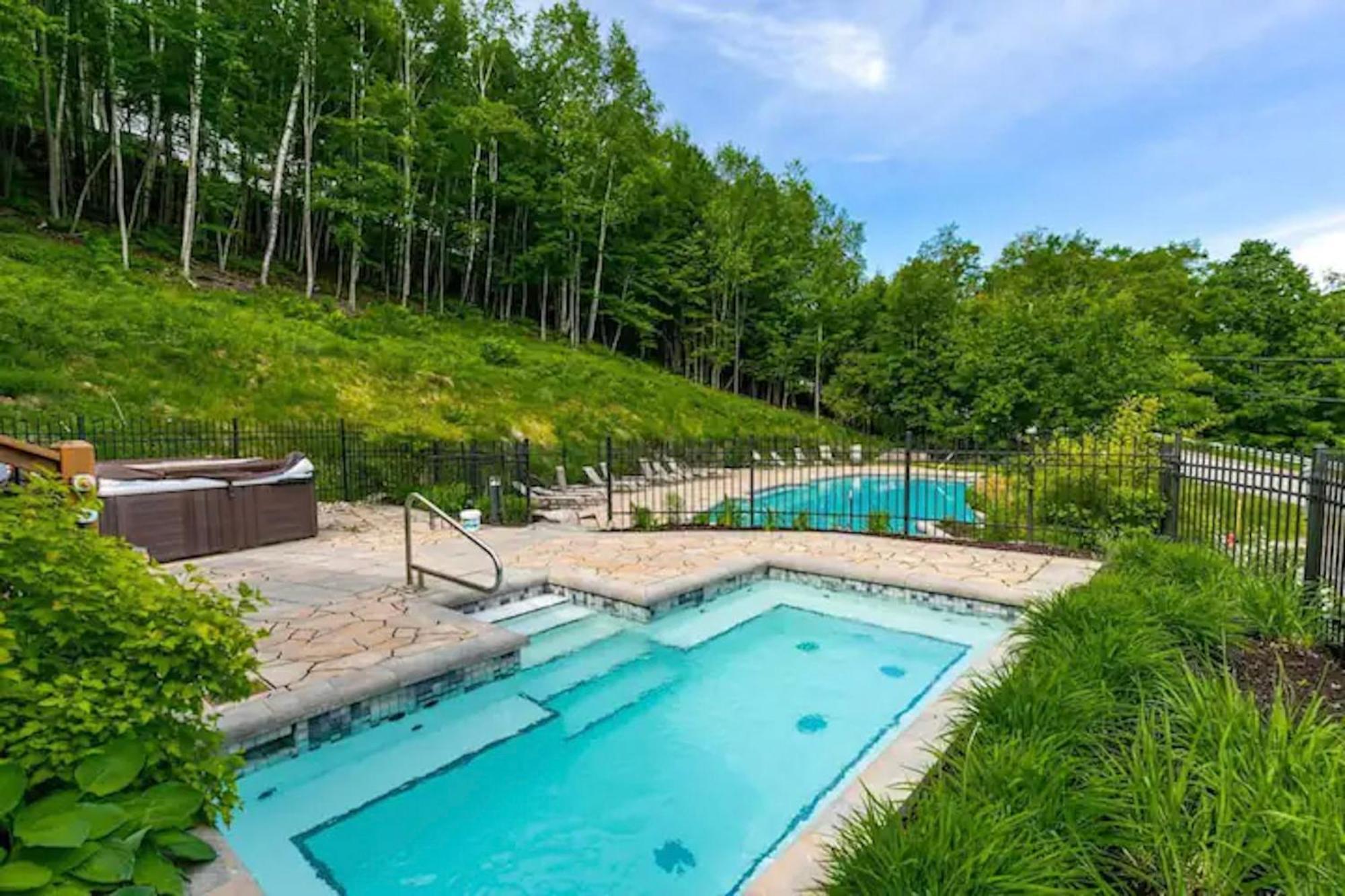 Condo Moderne, Escapade Vacance, Vue Sur Montagnes 外观 照片